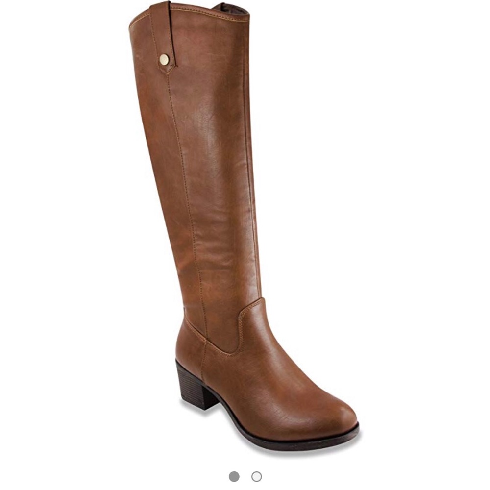 Rampage Italie Cognac Knee Length Boog